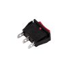 Переключатель QY603-101 ON-OFF-ON, красный