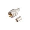 Штекер UHF на кабель RG6 обжимний