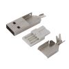 Штекер USB A (из 3(4)-х частей)