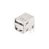 Гніздо USB A 2.0, здвоєне горизонтальне