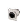 Перехідник на корпус гніздо RJ-45 - гніздо RJ-45, сірий