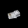 Штекер комп'ютерний мережевий 8P8C (RJ-45), CAT.5 з наскрізним отвором