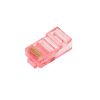 Конектор RJ-45 8P8C червоний