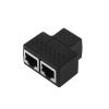 Делитель витой пары гнездо RJ45 - 2 гнезда RJ45
