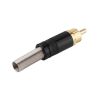 Штекер RCA REAN чёрный