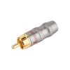 Штекер RCA GOLD SNAKE 6мм червоний