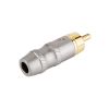 Штекер RCA GOLD SNAKE 6мм червоний