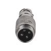 Разъем GX16 (MIC 334) M, на кабель, 4pin