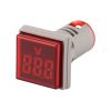 Вольтметр цифровой AD101-22VMS, красный
