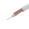 Кабель коаксіальний RG2.4C2V 75 Ом, білий
