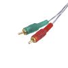 Кабель штекер mini jack 3,5 мм 3C - 2 штекери RCA, 5м