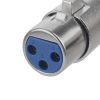 Гніздо XLR HY1.4816 3pin, на кабель