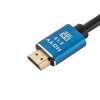 Кабель штекер HDMI - штекер HDMI, 1.0м синій