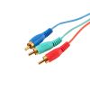 Кабель штекер HDMI - 3 штекери RCA (компонентний), 1,5 м