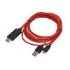 Адаптер MHL штекер HDMI на штекер microUSB + штекер USB