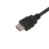 Кабель HDMI, 1,5м с переходниками microHDMI(type D) и miniHDMI