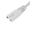 Кабель питания узкий 220V серый 1.5м