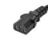 Кабель сетевой 3x1,5мм² компьютерный - вилка US, 1,5м