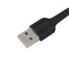 Кабель Borofone BX16 USB А - miсroUSB + Lightning + type-C, 1м