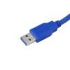 Удлинитель штекер USB A 3.0 - гнездо USB A 3.0, 1,5м