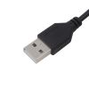 Кабель живлення штекер USB A - штекер 5,5/2,1мм, 1м