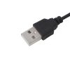 Кабель живлення штекер USB A - штекер 5,5/2,1мм, кутовий, 1м