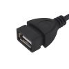 Подовжувач штекер USB А - гніздо USB А, 1м