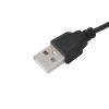 Кабель живлення штекер USB A - штекер 2/0,5мм, 1м