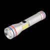Фонарик ручной CH-231 PM10-TG+COB белый+красный, с павербанком