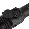 Ліхтарик ручний CB-A280-TG+COB білий+червоний, з павербанком та фільтрами