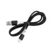 Кабель Borofone BX79 USB А - Lightning черный, 1м