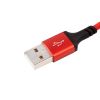 Кабель Borofone BX83 USB А - Lightning красный, 1м
