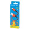 Кабель Borofone BX83 USB А - Lightning красный, 1м
