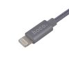 Кабель hoco X2 USB А - Lightning, серый, 1м