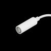 Адаптер hoco LS34 Lightning - Jack 3.5 белый