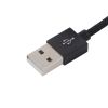 Кабель hoco X35 USB А - Lightning 0,25м чорний