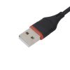 Кабель Borofone BX17 USB А - Lightning черный 1м