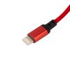 Кабель hoco X14 USB А - Lightning красный 1м