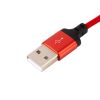 Кабель hoco X14 USB А - Lightning красный 1м