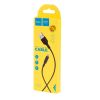 Кабель hoco X25 USB A - lightning черный, 1м