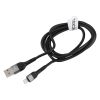 Кабель Ridea RC-XS51 X-Silicone USB А - Lightning 1,2м, черный