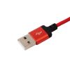 Кабель hoco X14 USB А - Lightning червоний 2м