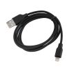 Кабель Ridea RC-M134 SoftSilico 12W USB А - Lightning 1м, чорний