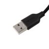 Кабель Ridea RC-M134 SoftSilico 12W USB А - Lightning 1м, чорний