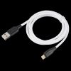 Кабель hoco X21 Plus USB А - Lightning 1м, білий