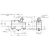 Микропереключатель рычажковый Z-15GW22-B