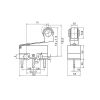 Микропереключатель рычажковый KW10-Z4P