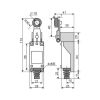 Кінцевий вимикач з роликом ME-8104
