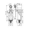 Кінцевий вимикач з роликом ME-8108