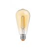 Светодиодная лампа FILAMENT 6W E27 LED 2200K, димерная
